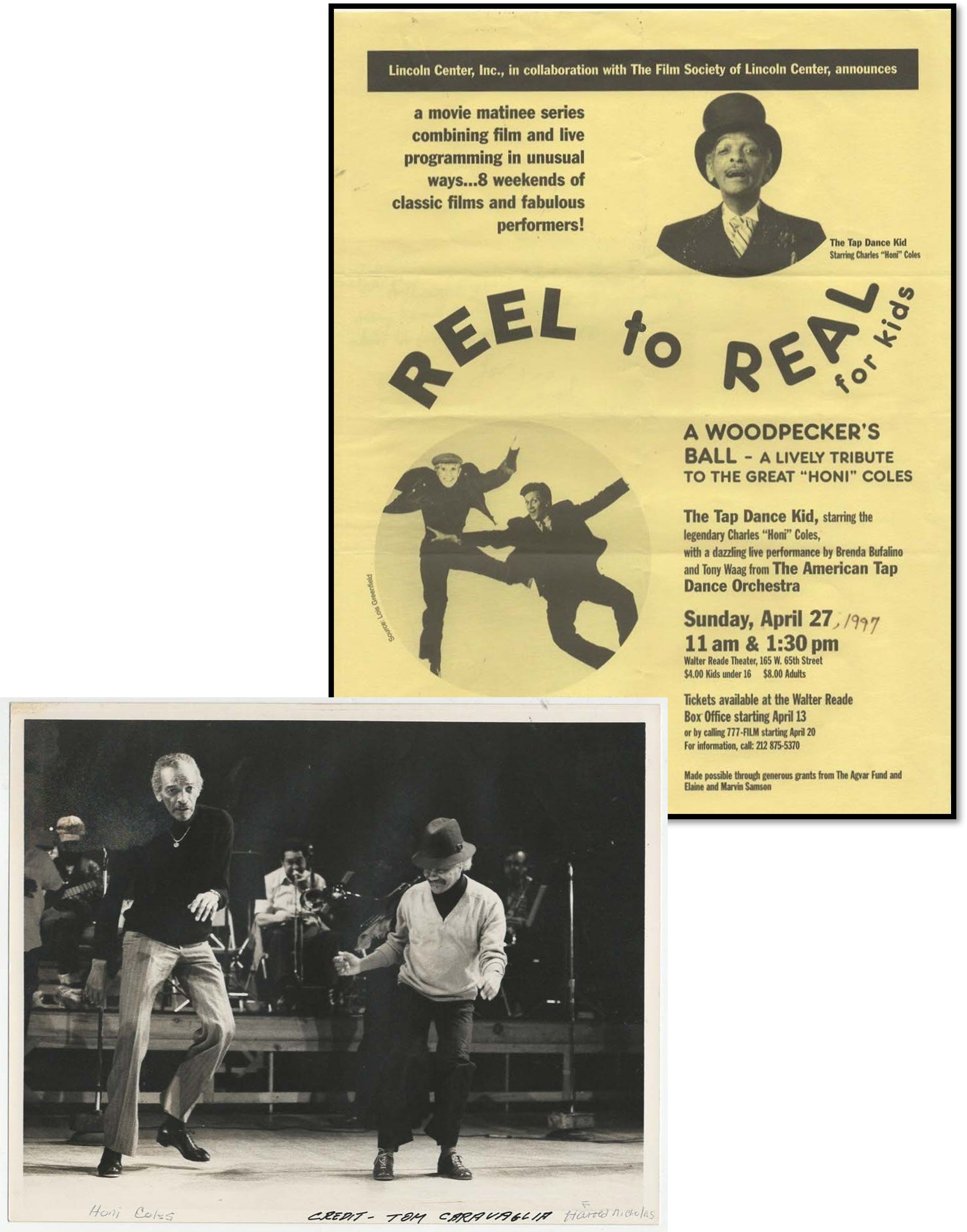 ARCHIVE: Charles 'Honi' Coles & My One and Only Era New York Renaissance