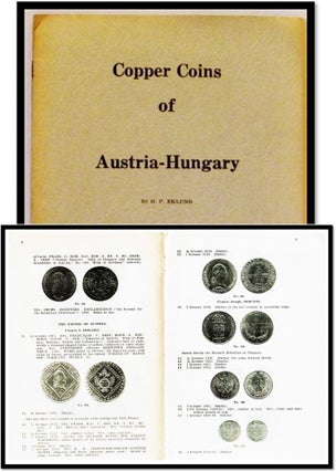 Item #000041 Copper Coins of Austria-Hungary. O. P. Eklund