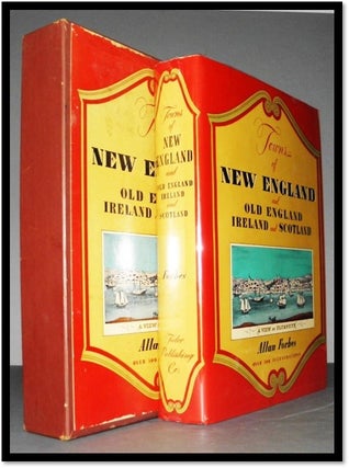 Item #005744 Towns of New England and Old England, Ireland and Scotland. [Two volumes printed as...
