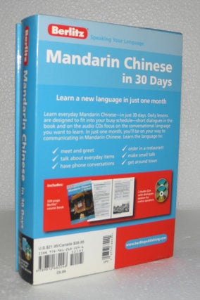 Berlitz Mandarin Chinese in 30 Days (Berlitz in 30 Days) (Chinese Edition) (English and Chinese Edition)