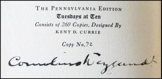 Tuesdays At Ten: A Recalling of Old Hours for Pennsylvania Men - Concrete Illustrations, Tangents & Asides