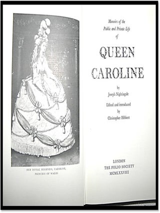 Memoirs of the Public and Private Life of Queen Caroline