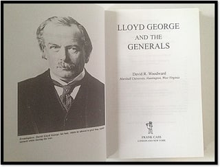Lloyd George and the Generals [World War I]