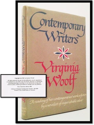 Item #007562 Contemporary Writers [Essays on George Moore, Dorothy Richardson, E. M. Forester,...