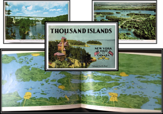 Item #008128 Thousand Islands: New York State and Canada. Alfred Wood Santway