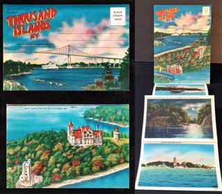 Item #008137 Souvenir of Thousand Islands N.Y. [18 color scenes in accordion style