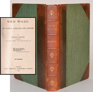 Item #008345 Wild Wales: Its People, Language, And Scenery. George Borrow