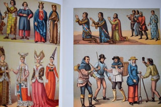 Racinet's Full-Color Pictorial History of Western Costume: With 92 Plates Showing Over 950 Authentic Costumes from the Middle Ages to 1800