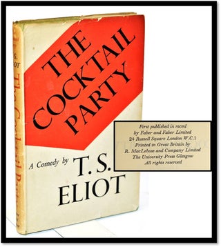 Item #009749 The Cocktail Party. A Comedy. T. S. Eliot