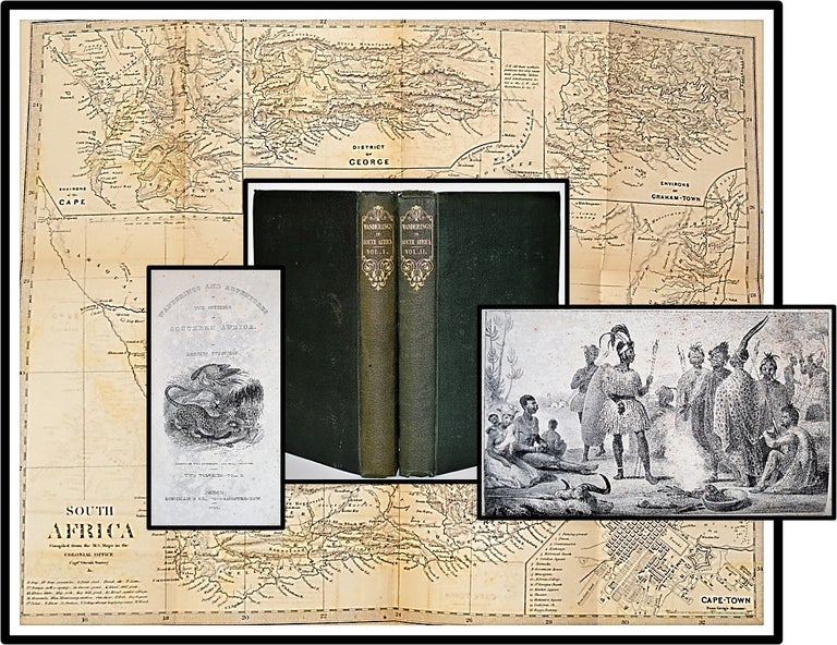 Wanderings and Adventures in the Interior of Southern Africa [2 volumes complete. Andrew Steedman, c.1800 - c.1879.