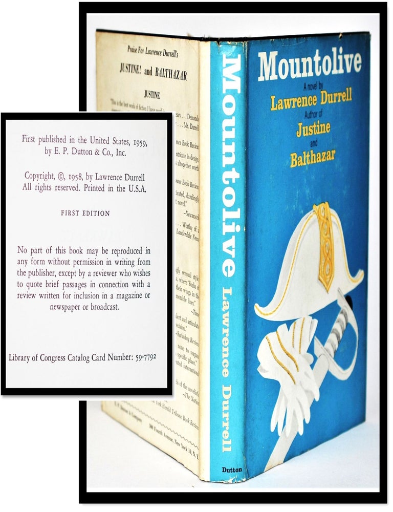 Item #010047 Mountolive [Alexandria Quartet #3]. Lawrence Durrell.