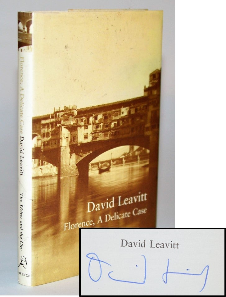 Item #010350 Florence, A Delicate Case (The Writer and the City). David Leavitt.