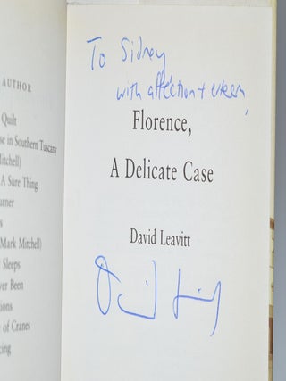Florence, A Delicate Case (The Writer and the City)