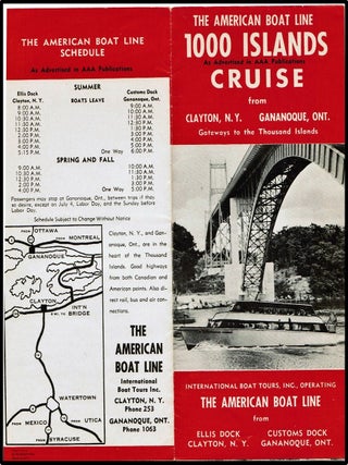 The American Boat Line 1000 Islands Cruise