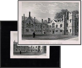 Item #010608 LeKeux - Cambridge, c1840 - Gisrobne Court, By Peter's College