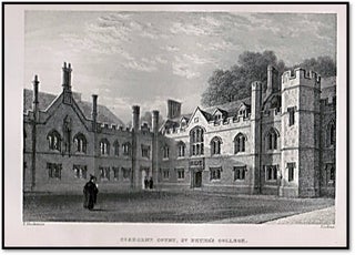 LeKeux - Cambridge, c1840 - Gisrobne Court, By Peter's College