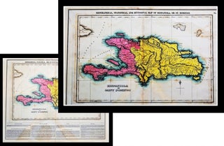 Item #010803 Geographical, Statistical, and Historical Map of Hispaniola, or St. Domingo....