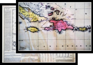 Item #010804 Geographical, Statistical, and Historical Map of The West Indies. Fielding Lucas Jr