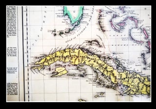 Geographical, Statistical, and Historical Map of Cuba and The Bahama Islands
