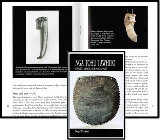 Item #010984 Nga Tohu Tawhito; Early Maori Ornaments [New Zealand]. Nigel Prickett