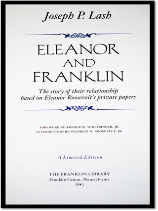 Eleanor and Franklin
