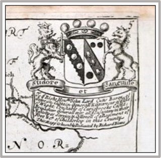 A Mapp of Cambridgeshire with its Hundreds from "England Exactly Described" published by Thomas Taylor, London 1715