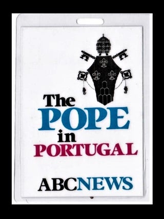 3 ABC News Credentials 1980s Pope John Paul II Papal Visits England USA Portugal