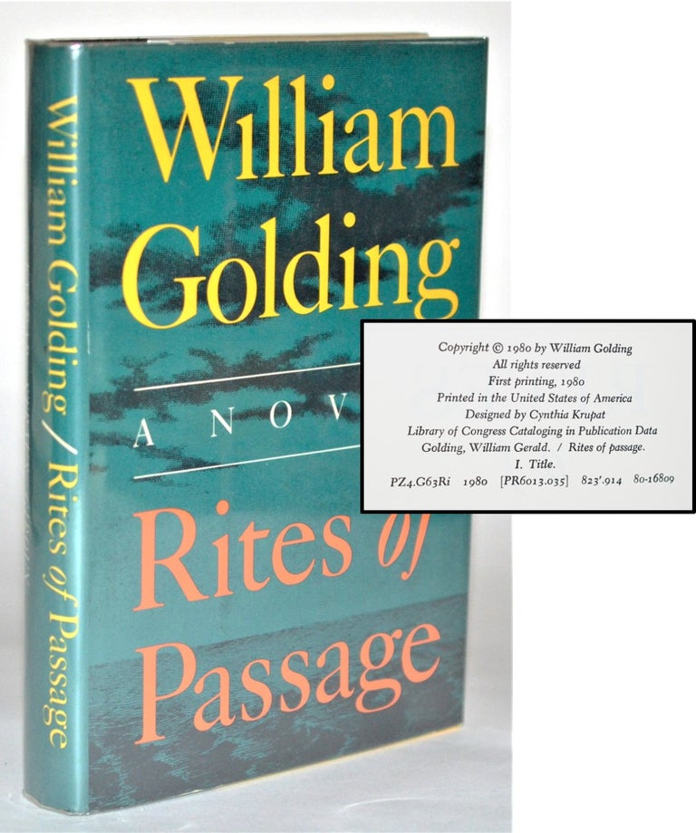 Item #011411 Rites of Passage. William Golding.