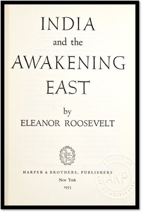 India and the Awaking East