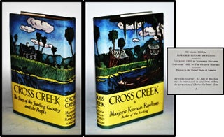 Item #011554 Cross Creek [Facsimile Dust Jacket]. Marjorie Kinnan Rawlings