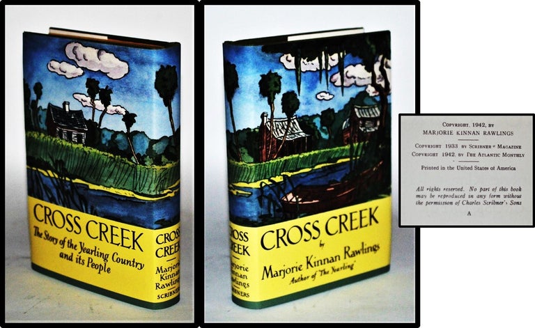 Item #011554 Cross Creek [Facsimile Dust Jacket]. Marjorie Kinnan Rawlings.