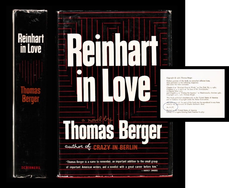 Item #011783 Reinhart In Love. Thomas Berger.