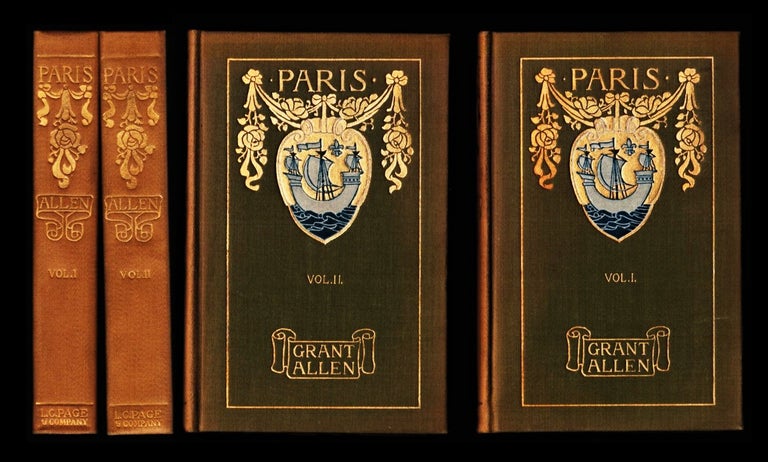 Item #011909 Paris [Two Volumes: Illustrated]. Grant Allen.