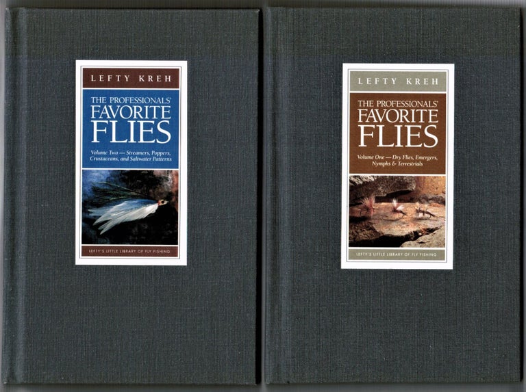 Item #011982 The Professionals Favorite Flies Volume 1 & 2 [Lefty's Little Library of Fly Fishing]. Left Kreh.