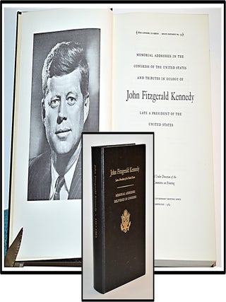 Item #012114 Memorial Addresses In The Congress Of The United States And Tributes In Eulogy Of...