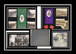 Item #012132 1906 Colorado Grand Tour Scrapbook / Photo Album
