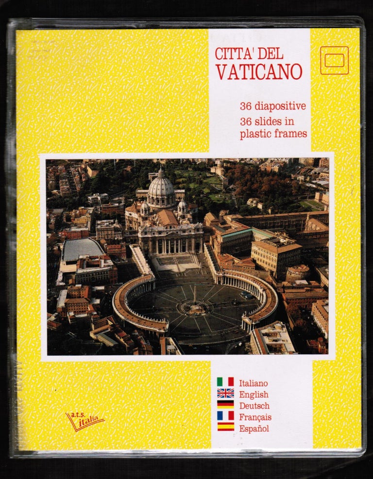 Item #012135 [Vatican, Rome, Italy] Citta' Del Vaticano 36 Color Slides in Plastic Frames