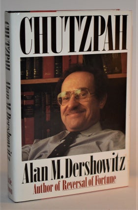 Item #012264 Chutzpah. Alan M. Dershowitz