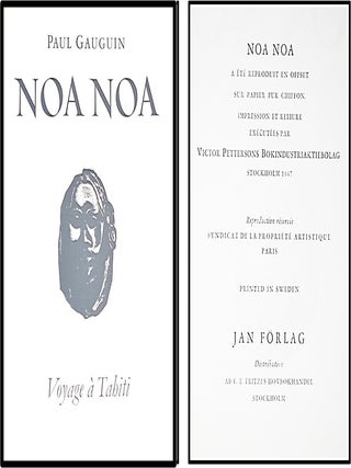 Noa Noa Voyage de Tahiti