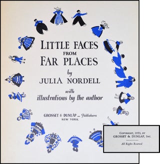 Little Faces from Far Places [7 Unused/Uncut Paper Dolls]