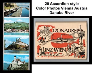 Item #012502 [Vienna Austria] Donaureise Linz-Wien 20 Accordion-style Color Photos. Unknown
