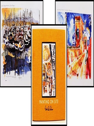 Item #012568 Painting on Site. Elliot Paul Rothman