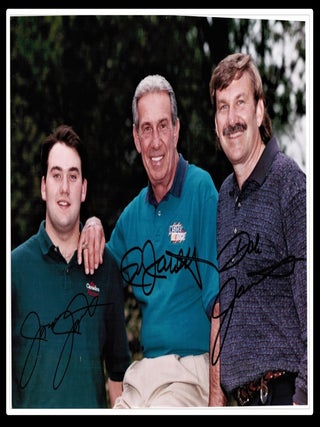 NASCAR Racing Album 8 by 10 Signed Photos plus Race Photos from the Late 90s