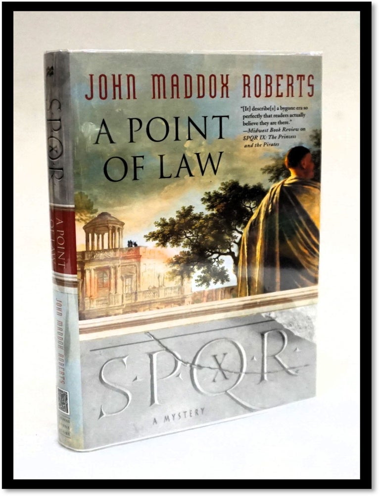 Item #012672 A Point of Law (Book 10 The SPQR Roman Mysteries). John Maddox Roberts.