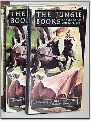 Item #012833 The Jungle Books, Volumes I and II. Rudyard Kipling