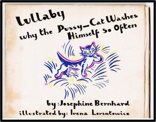 Lullaby: Why the Pussy-Cat Washes Himself So Often