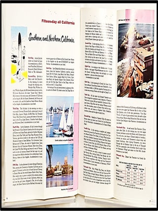 United Air Lines. California and the Golden West. Spring - Summer 1955