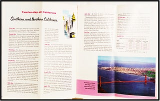 United Air Lines. California and the Golden West. Spring - Summer 1955