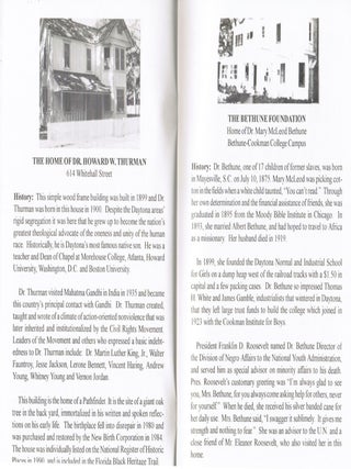 Celebration of Old Daytona: November 17, 18, & 19, 1995. Presented by The Old Daytona Civic Association.