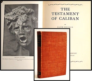 Item #013712 The Testament of Caliban. David Edstrom, Forward Rupert Hughes